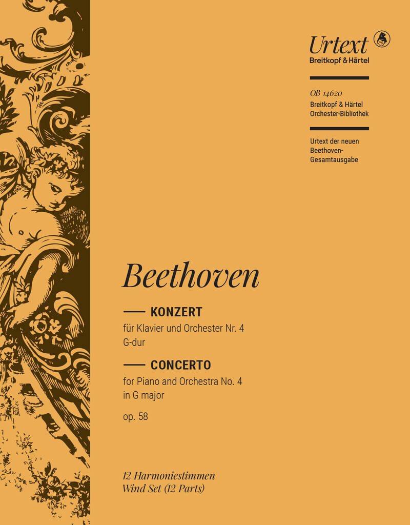 Knjiga KLAVIERKONZ. NR.4 G-DUR OP. 58 LUDWIG VAN BEETHOVEN