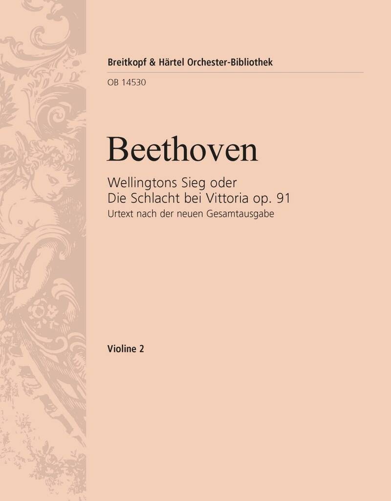 Knjiga WELLINGTONS SIEG OP. 91 ORCHESTRE LUDWIG VAN BEETHOVEN