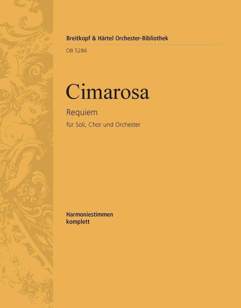 Könyv REQUIEM G-MOLL DOMENICO CIMAROSA
