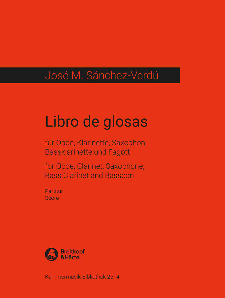 Knjiga LIBRO DE GLOSAS JOSE MARIA SANCHEZ-V