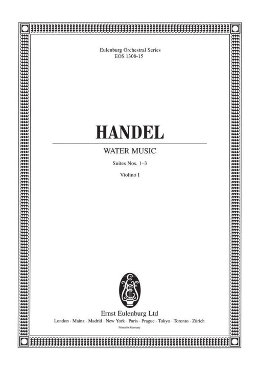 Knjiga WASSERMUSIK ORCHESTRE GEORG FRIEDRICH HAND