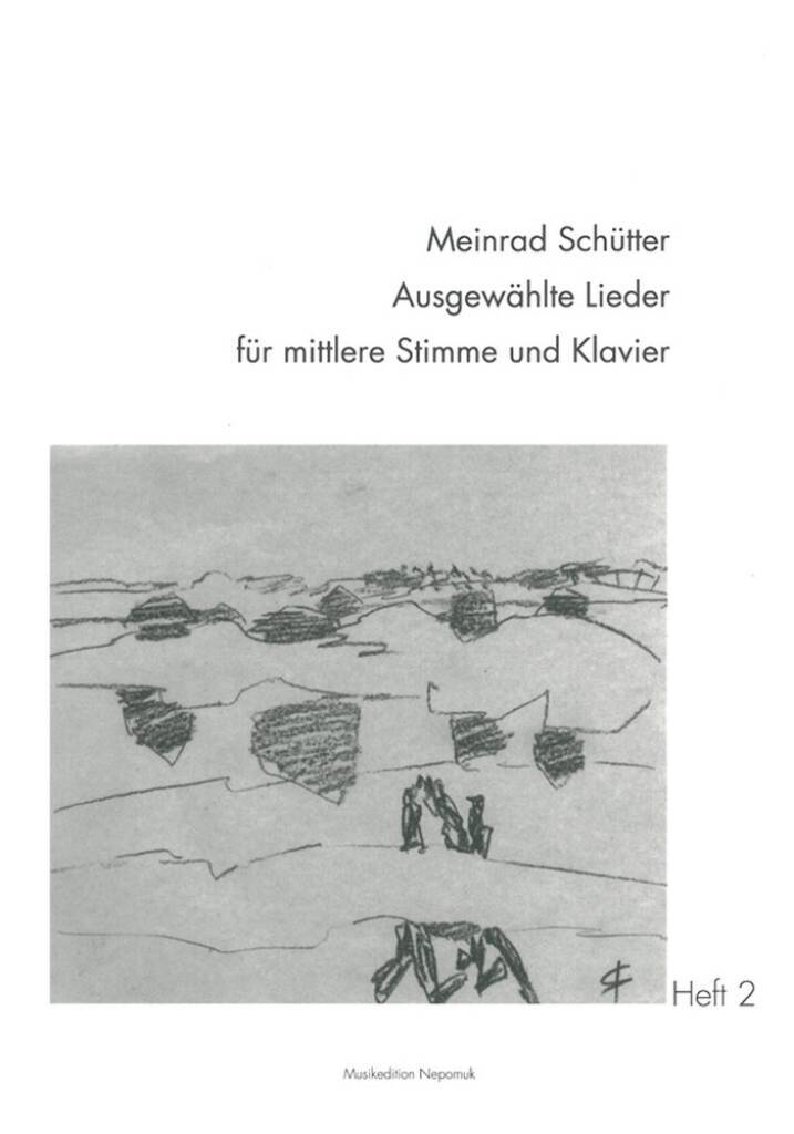 Book AUSGEWAHLTE LIEDER, HEFT 2 MEINRAD SCHUTTER