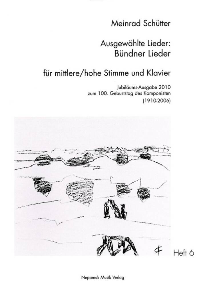 Buch BUNDNER LIEDER CHANT MEINRAD SCHUTTER