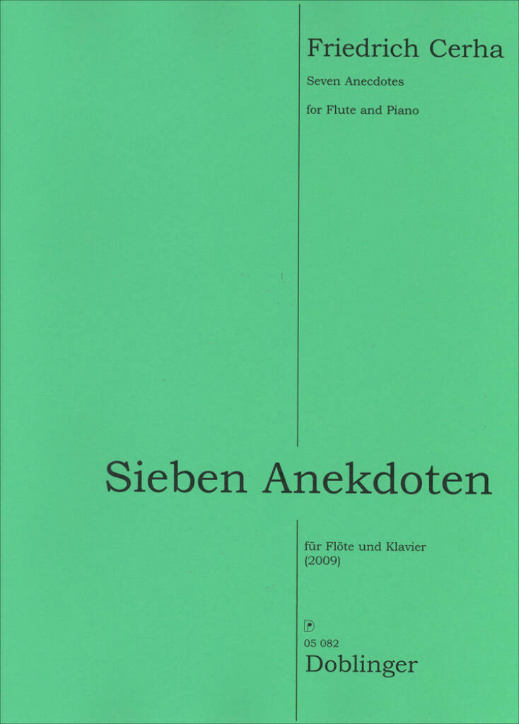 Boek 7 ANEKDOTEN FLUTE TRAVERSIERE FRIEDRICH CERHA