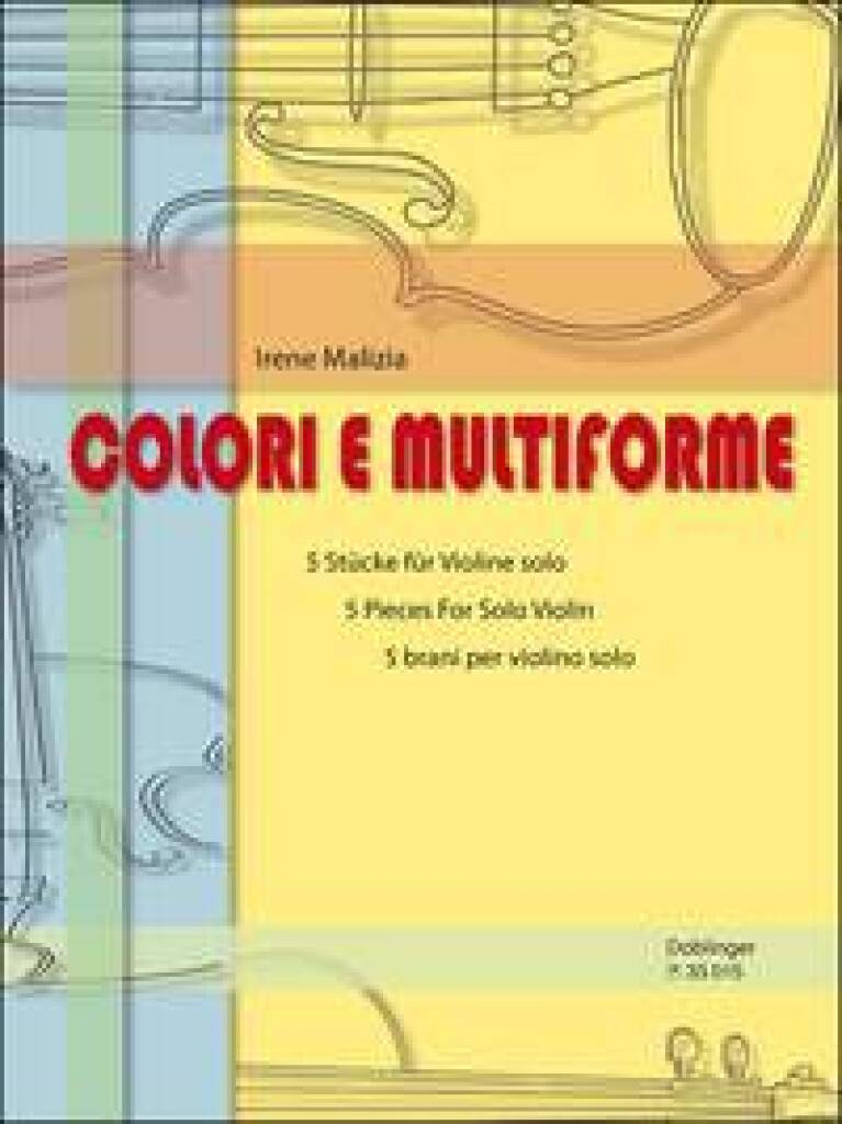 Libro COLORI E MULTIFORME VIOLON IRENE MALIZIA