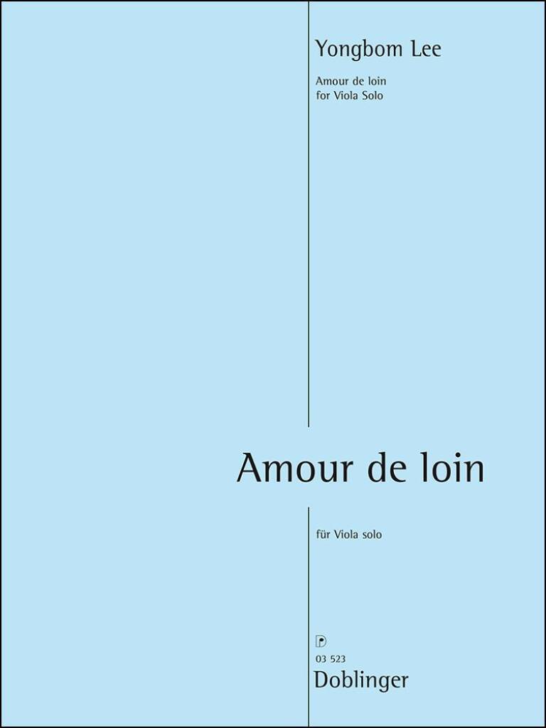 Knjiga L'AMOUR DE LOIN YONGBOM LEE