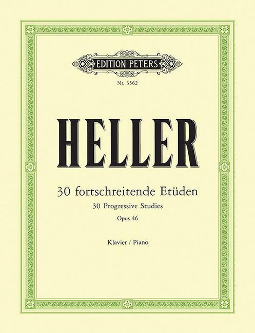 Libro ETUDES(30) OP.46 PIANO HELLER