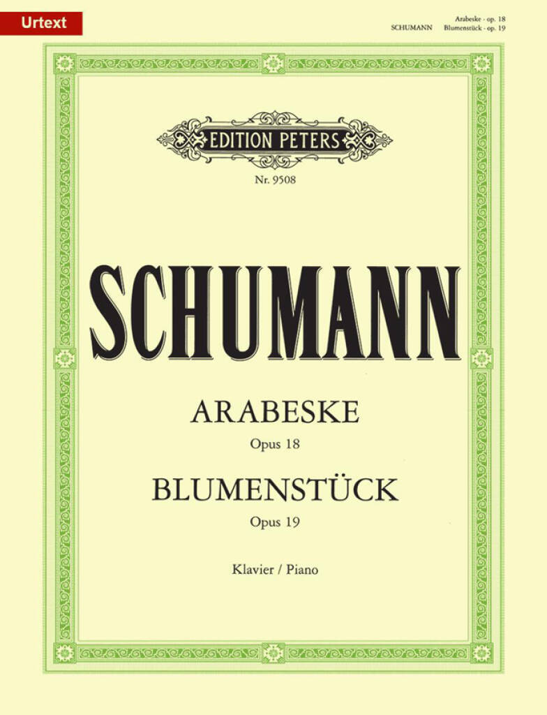 Tiskani izdelki ARABESKE OP.18 & BLUMENSTUCK ROBERT SCHUMANN