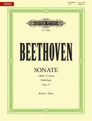 Książka SONATE 08 C OP.13 (PATHETIQUE) PIANO LUDWIG VAN BEETHOVEN