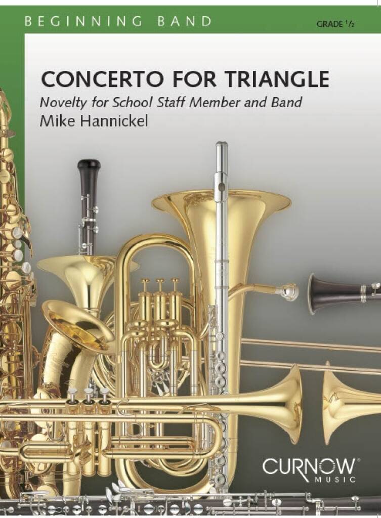 Knjiga CONCERTO FOR TRIANGLE TRIANGLE -PARTITION+PARTIES SEPAREES MIKE HANNICKEL