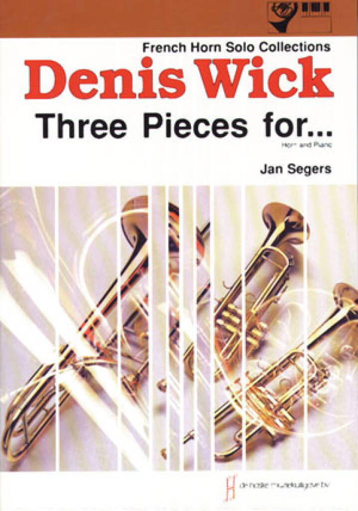Knjiga THREE PIECES FOR .... COR JAN SEGERS