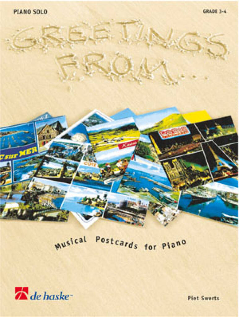 Libro GREETINGS FROM ... PIANO PIET SWERTS
