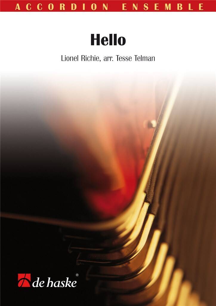 Boek HELLO ACCORDEON LIONEL RICHIE
