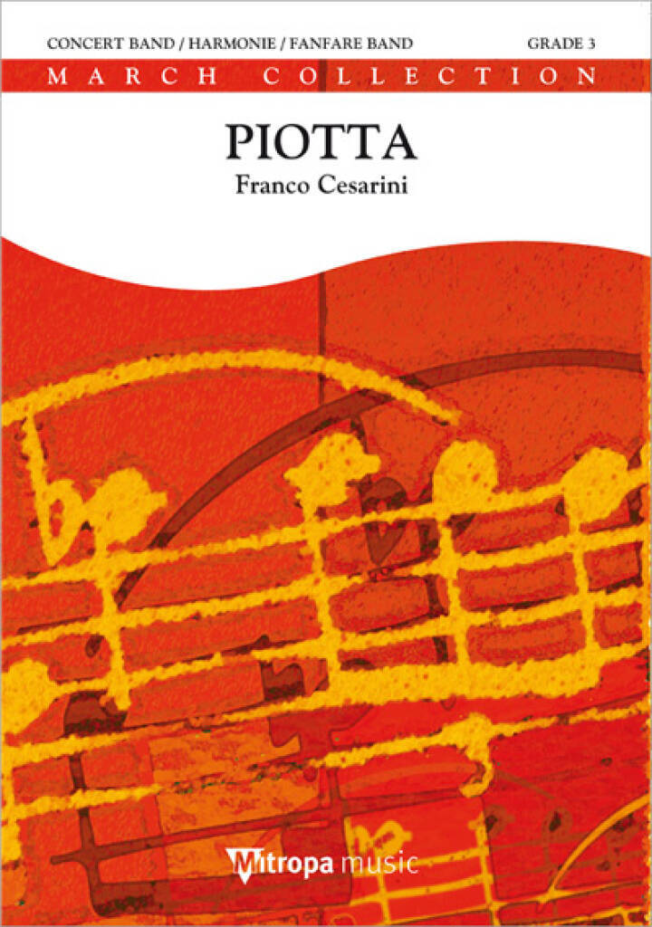 Knjiga PIOTTA FANFARE-PARTITION+PARTIES SEPAREES FRANCO CESARINI