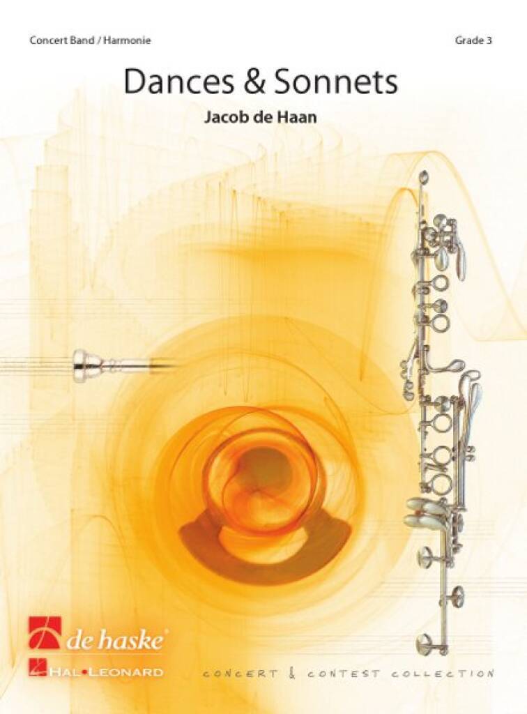 Knjiga DANCES & SONNETS FANFARE JACOB DE HAAN
