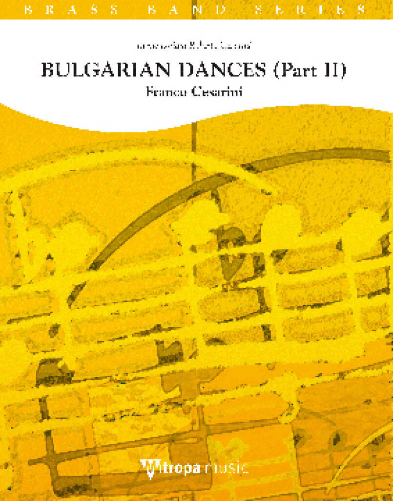Knjiga BULGARIAN DANCES (PART II) ENSEMBLE DE CUIVRES-PARTITION+PARTIES SEPAREES FRANCO CESARINI