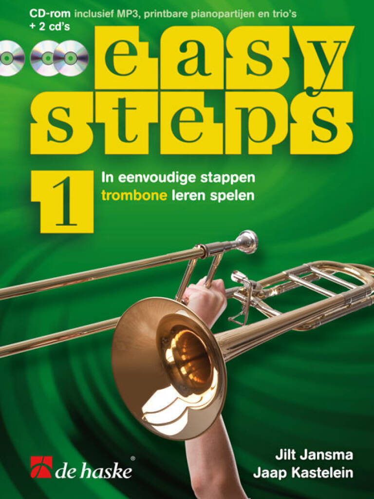 Livro EASY STEPS 1 TROMBONE TROMBONE +CD JAAP KASTELEIN