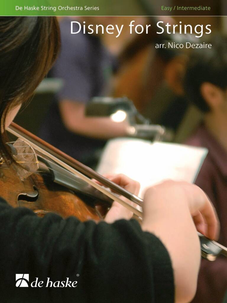 Knjiga DISNEY FOR STRINGS MUSIQUE D'ENSEMBLE -PARTITION+PARTIES SEPAREES NICO DEZAIRE