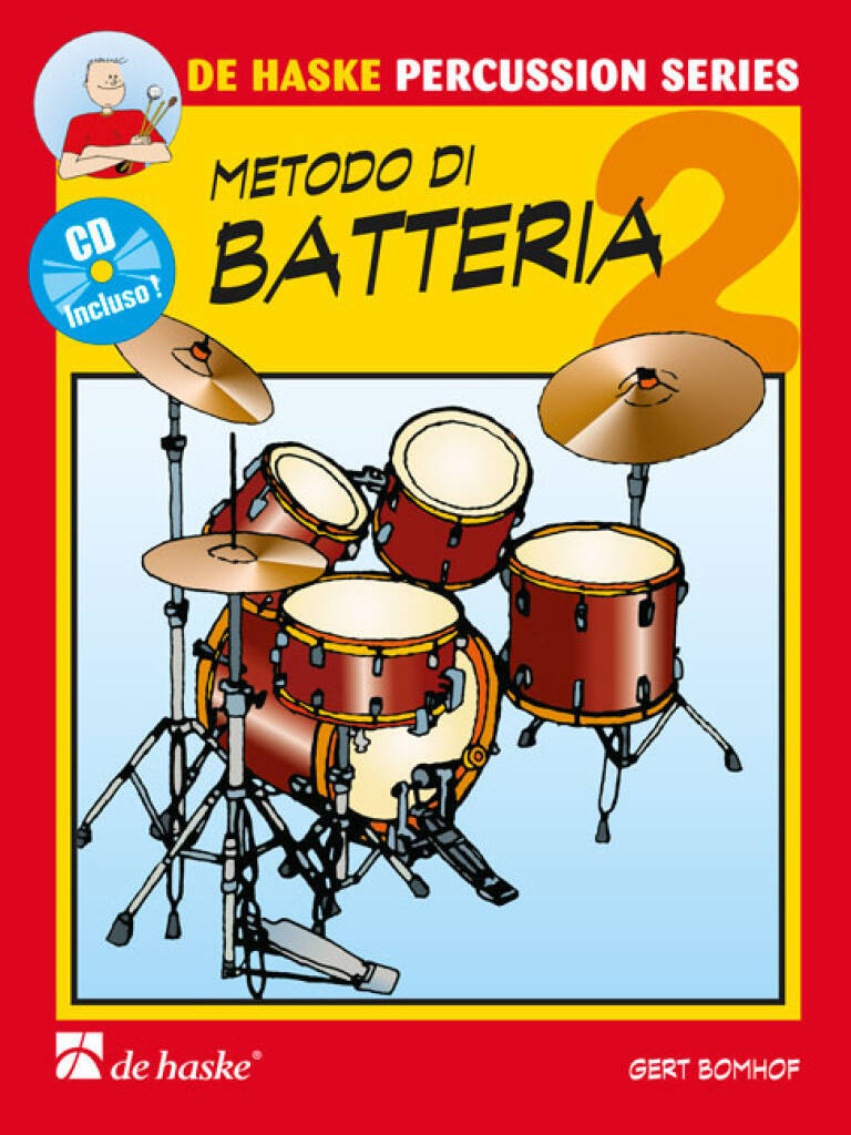 Βιβλίο METODO DI BATTERIA VOL. 2 BATTERIE +CD GERT BOMHOF