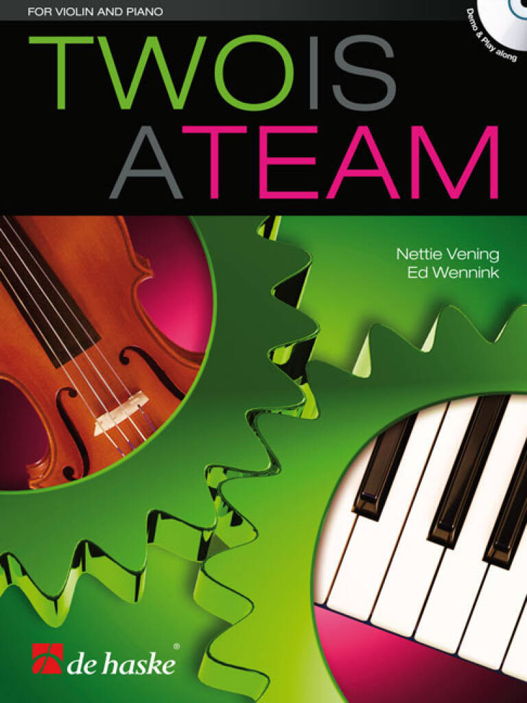 Knjiga TWO IS A TEAM VIOLON +CD ED WENNINK_NETTIE VE