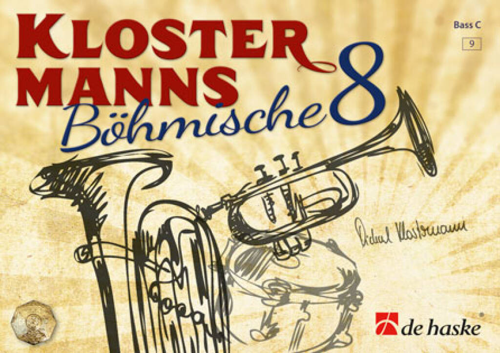 Buch KLOSTERMANNS BOHMISCHE 8 - C BASS CONCERT BAND/HARMONIE MICHAEL KLOSTERMANN_