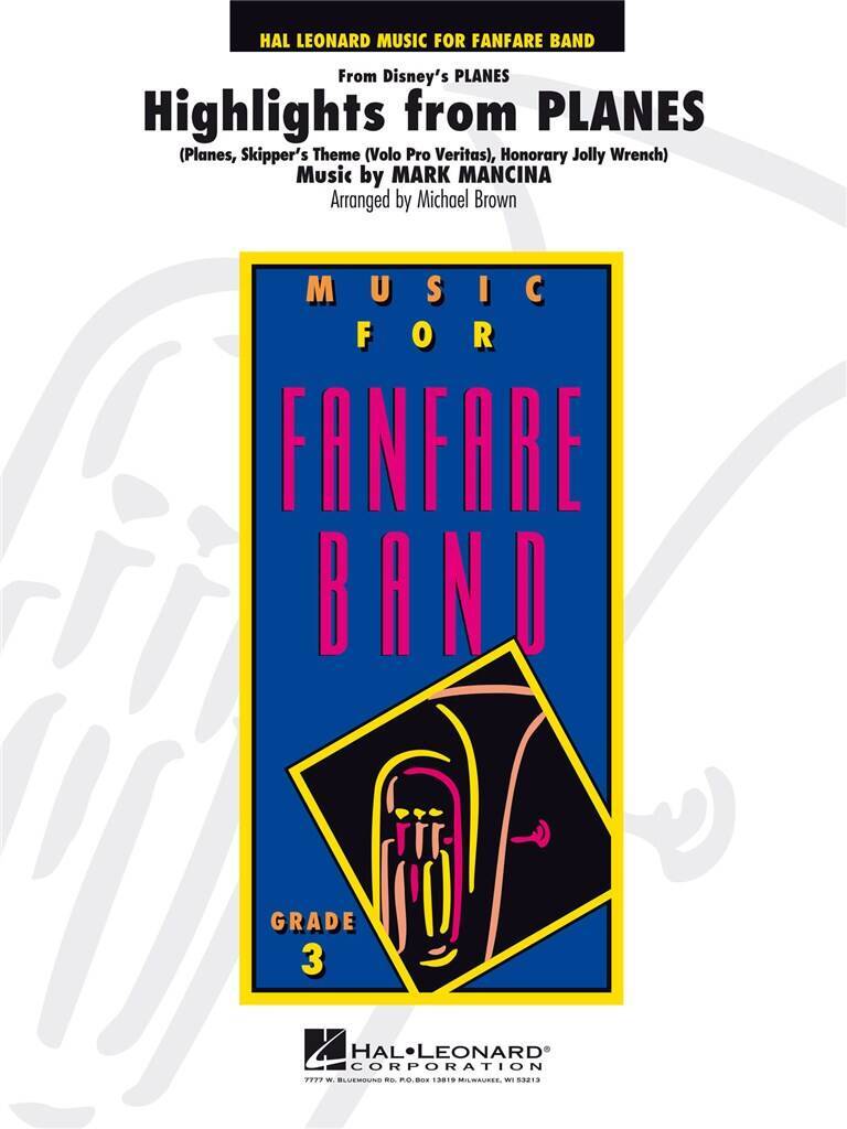 Knjiga HIGHLIGHTS FROM PLANES FANFARE MARK MANCINA