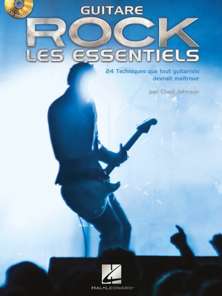 Knjiga GUITARE ROCK LES ESSENTIELS GUITARE +CD 
