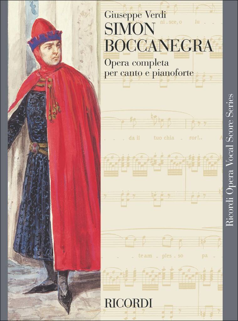 Книга SIMON BOCCANEGRA CHANT GIUSEPPE VERDI