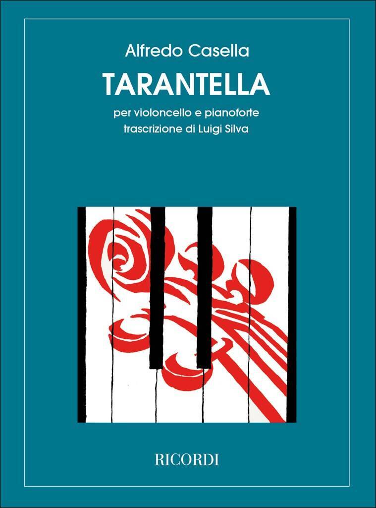 Knjiga TARANTELLA VIOLONCELLE ALFREDO CASELLA