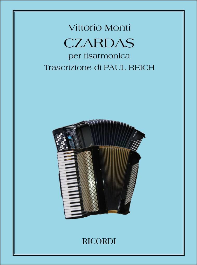 Knjiga CZARDAS N.1 ACCORDEON V. MONTI