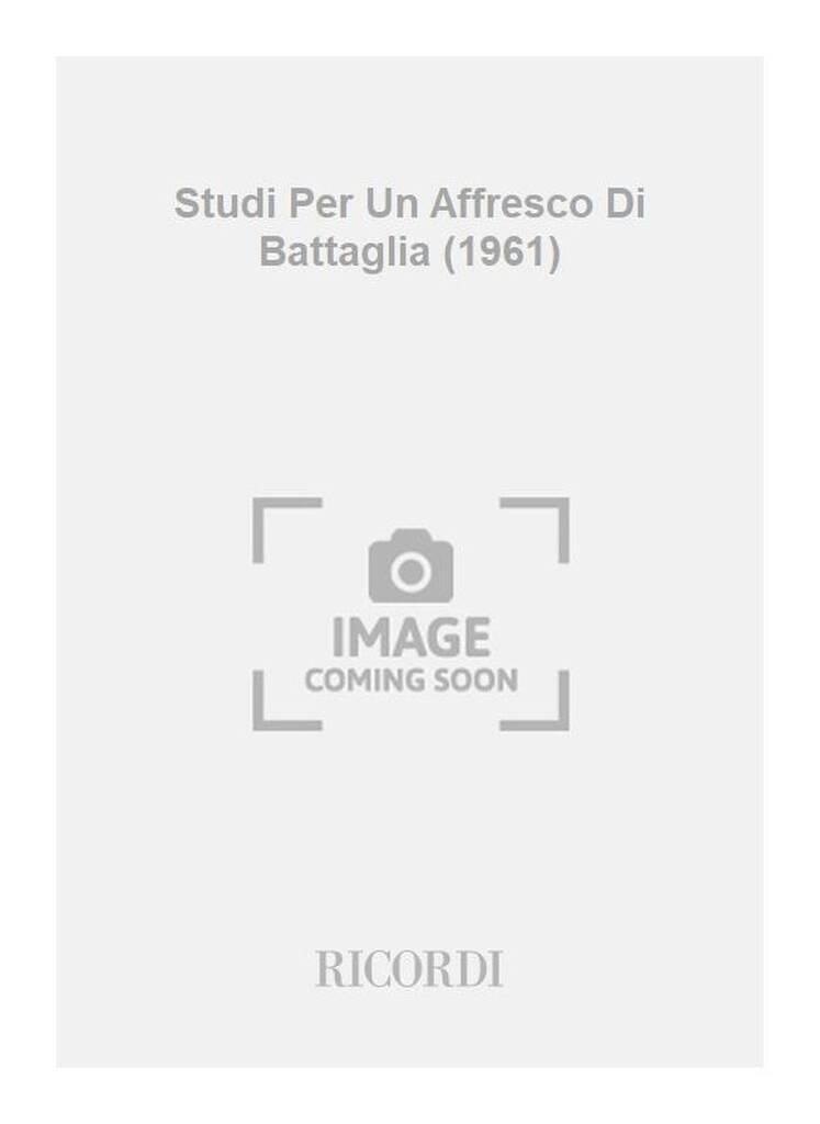 Knjiga STUDI PER UN AFFRESCO DI BATTAGLIA (1961) ORCHESTRE GIORGIO FEDERICO GHE