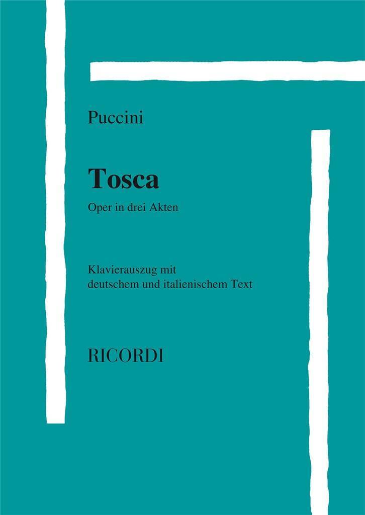 Boek TOSCA CHANT GIACOMO PUCCINI