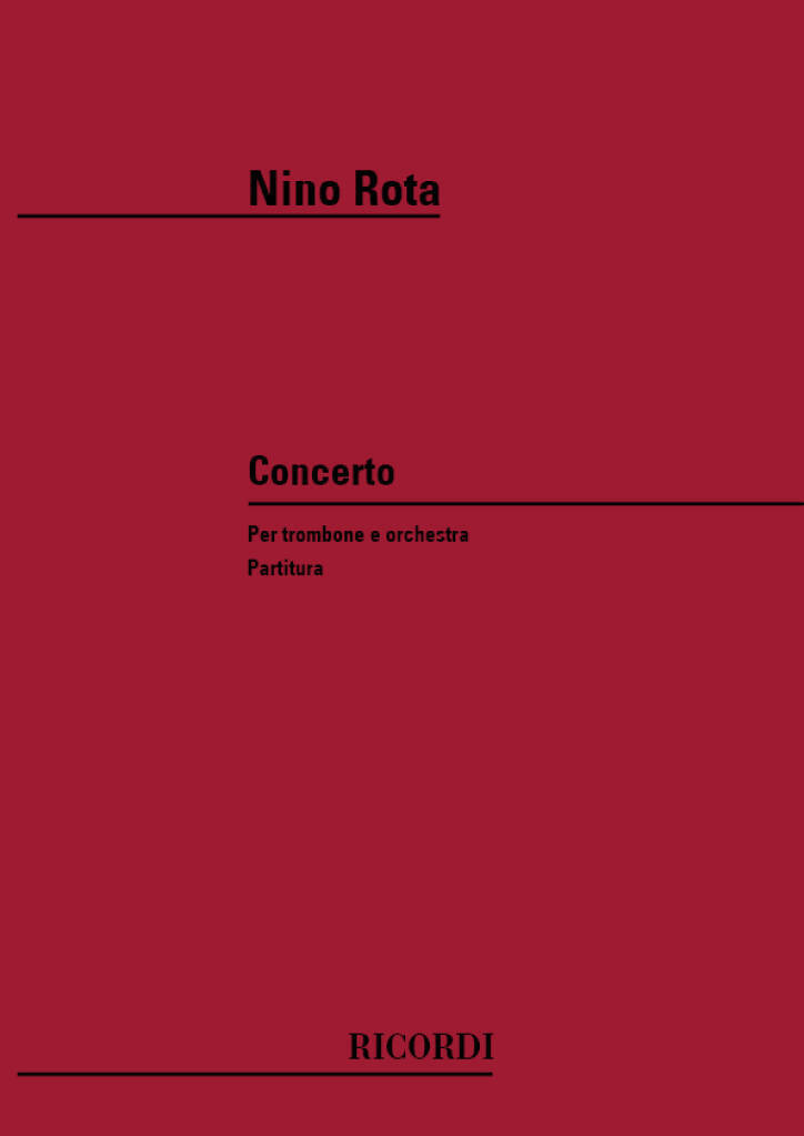 Knjiga CONCERTO NINO ROTA