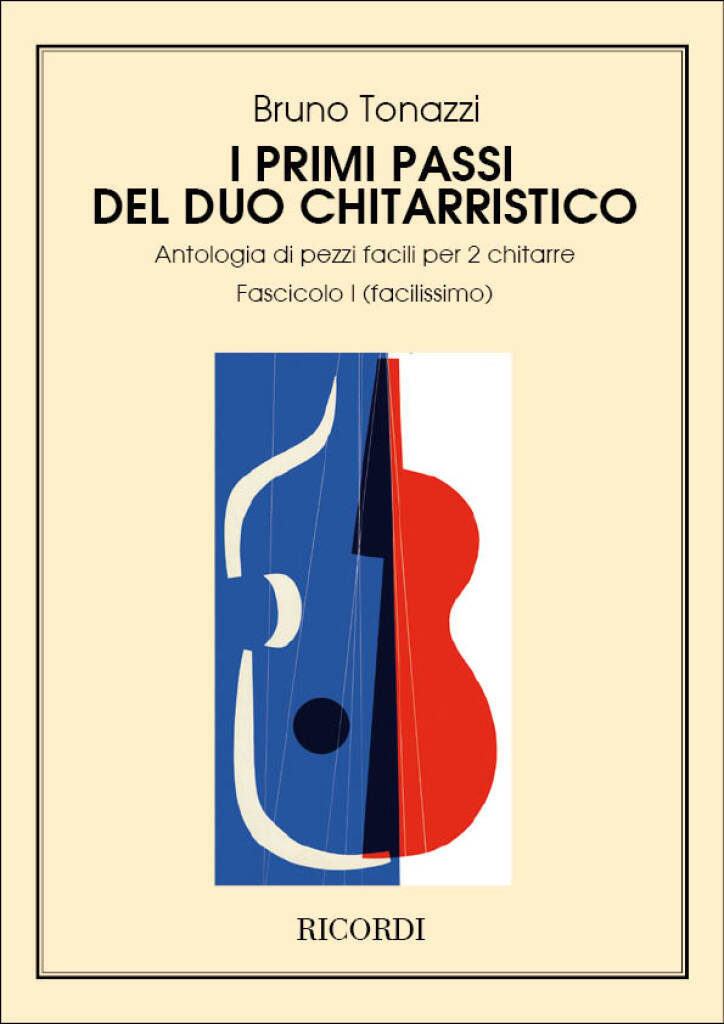 Knjiga PRIMI PASSI DEL DUO CHITARRISTICO BRUNO TONAZZI