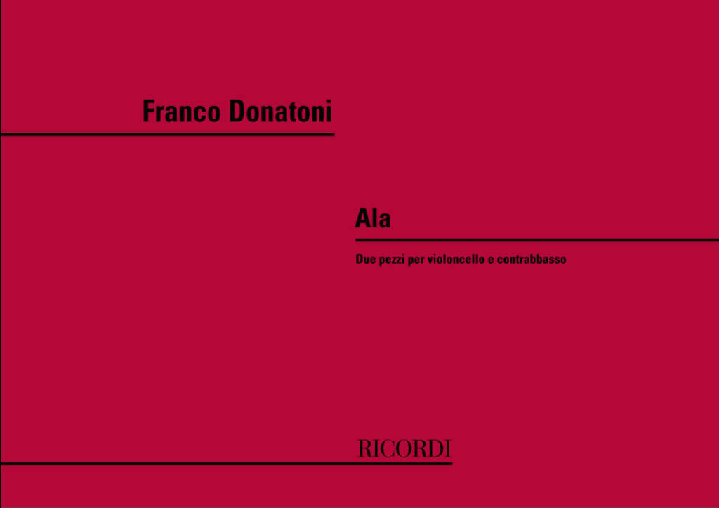 Knjiga ALA FRANCO DONATONI