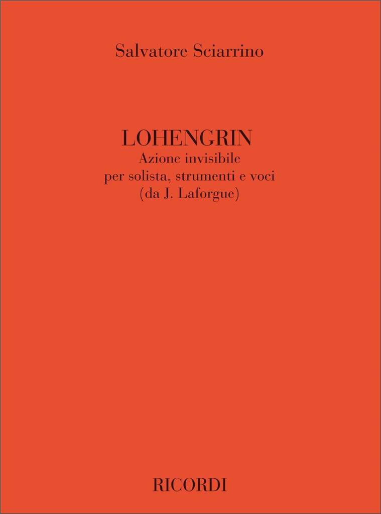 Boek LOHENGRIN SALVATORE SCIARRINO