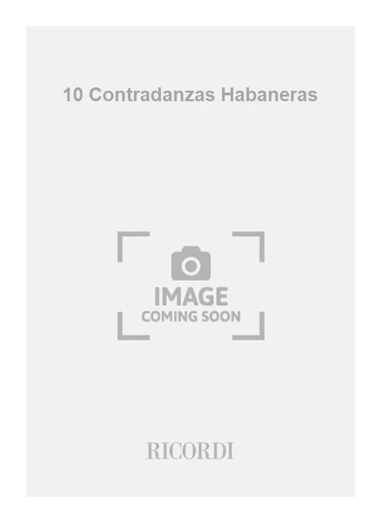 Книга 10 CONTRADANZAS HABANERAS MANUEL SAUMELL