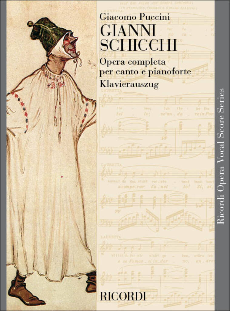 Knjiga GIANNI SCHICCHI CHANT GIACOMO PUCCINI