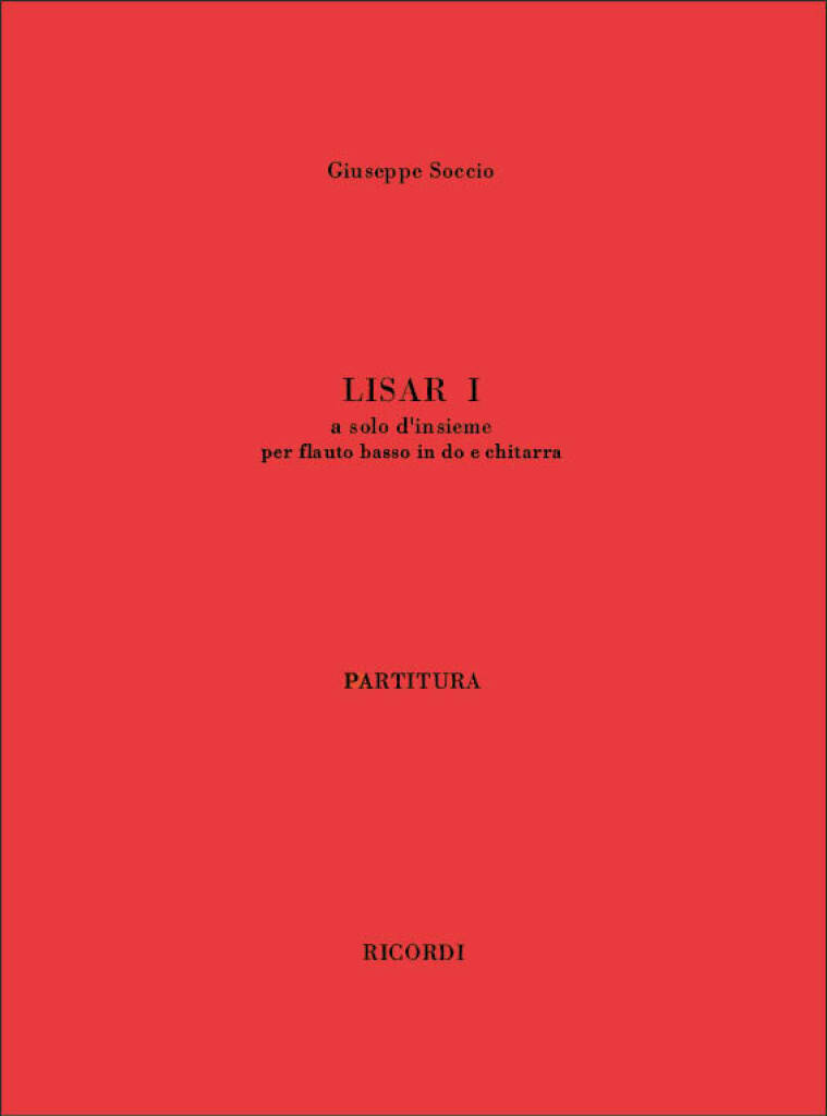 Knjiga LISAR I G. SOCCIO
