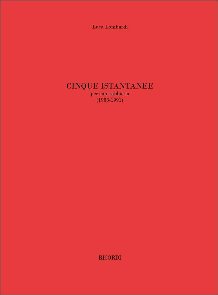 Knjiga 5 ISTANTANEE LUCA LOMBARDI