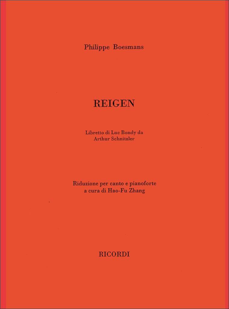 Knjiga REIGEN CHANT PHILIPPE BOESMANS