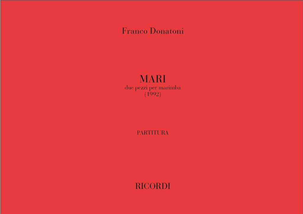 Knjiga MARI FRANCO DONATONI