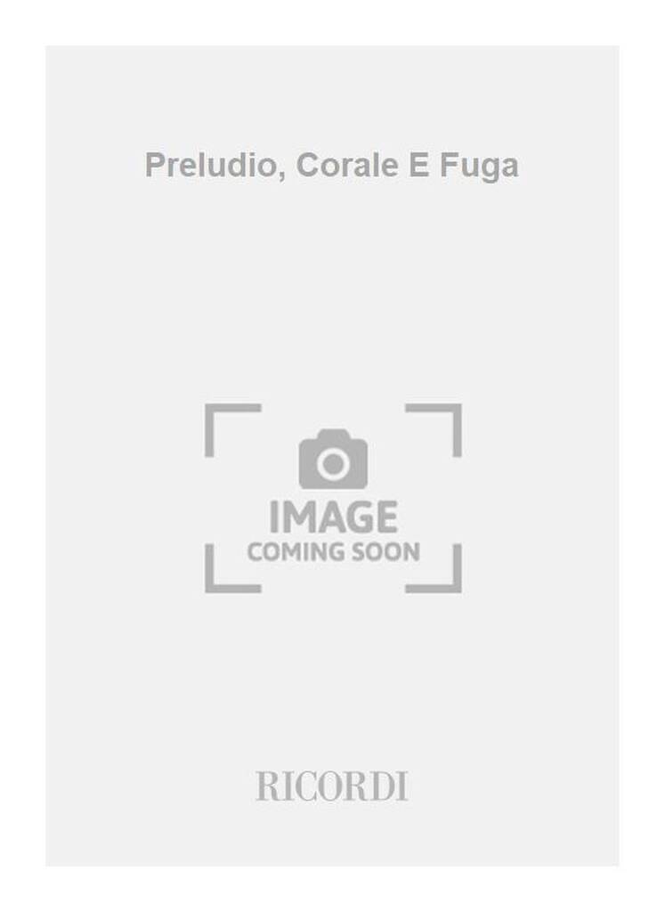 Carte PRELUDIO, CORALE E FUGA PIANO NICCOLO CASTIGLIONI