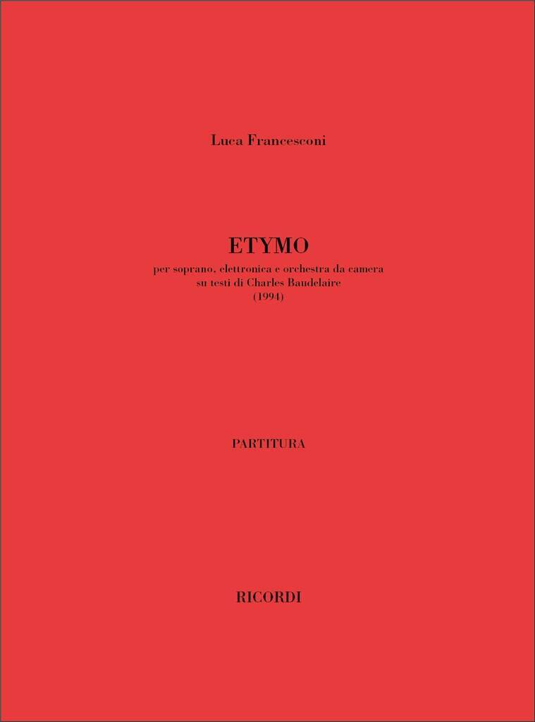 Book ETYMO LUCA FRANCESCONI