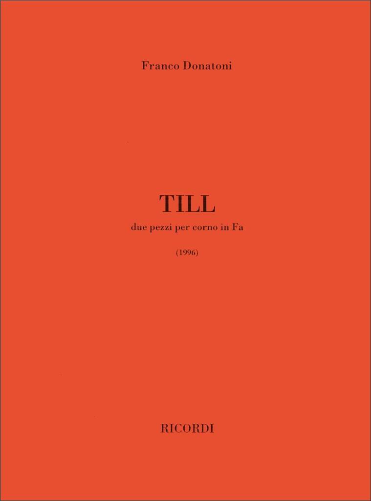 Knjiga TILL COR FRANCO DONATONI