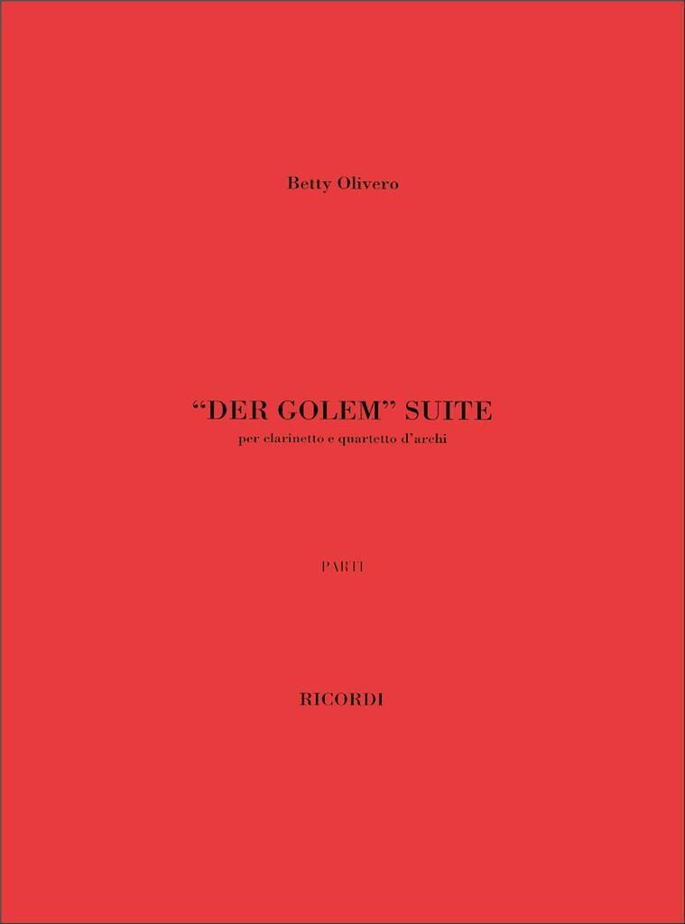 Knjiga DER GOLEM SUITE B. OLIVERO