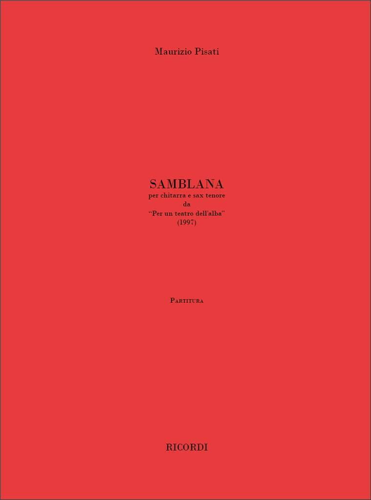 Knjiga SAMBLANA MAURIZIO PISATI