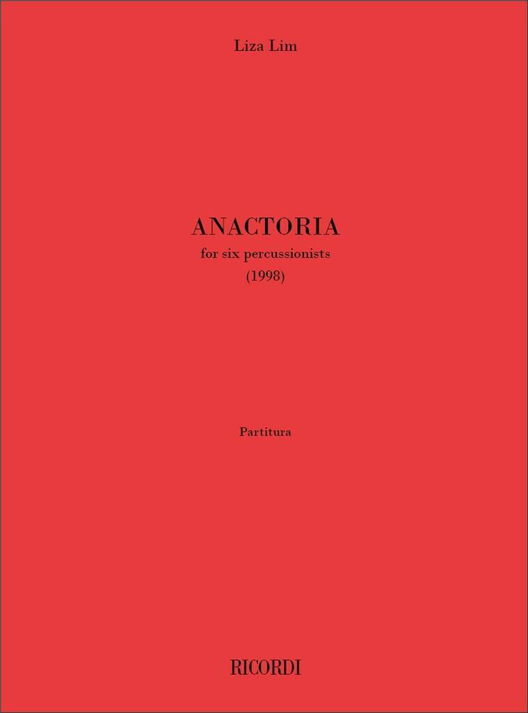 Libro ANACTORIA LIZA LIM
