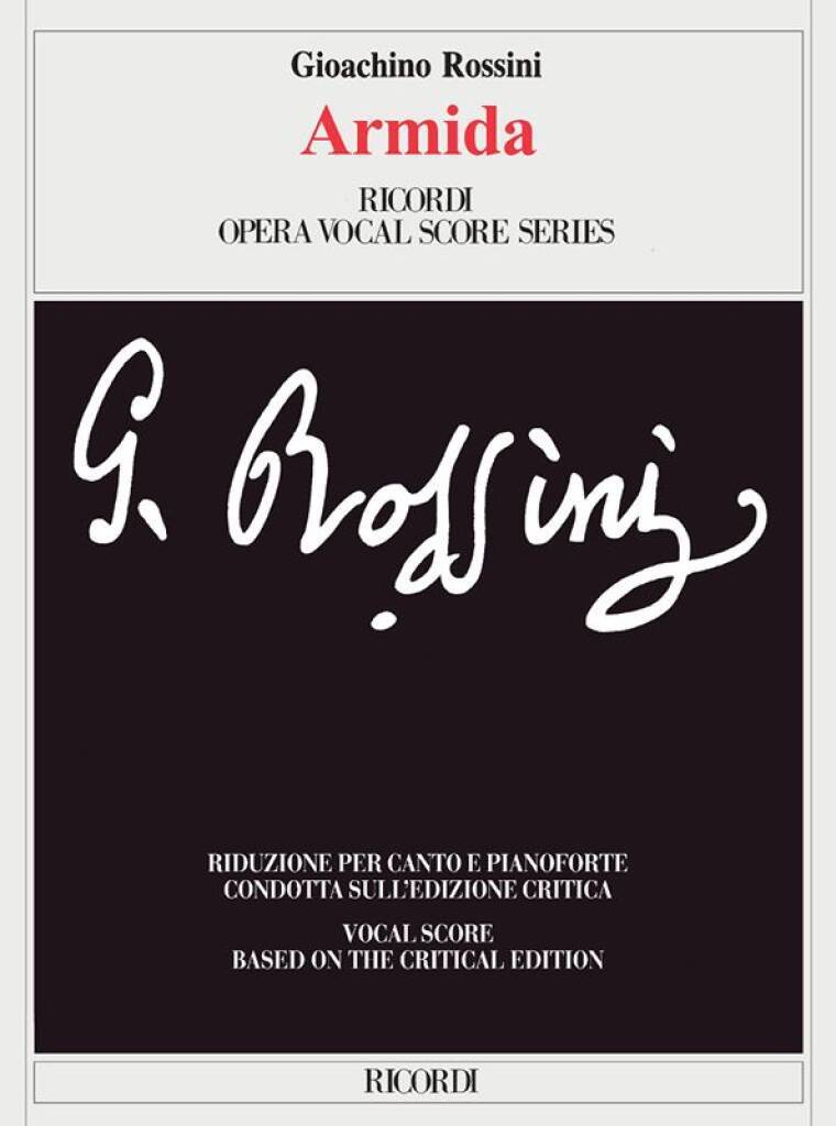 Knjiga ARMIDA CHANT GIOACHINO ROSSINI
