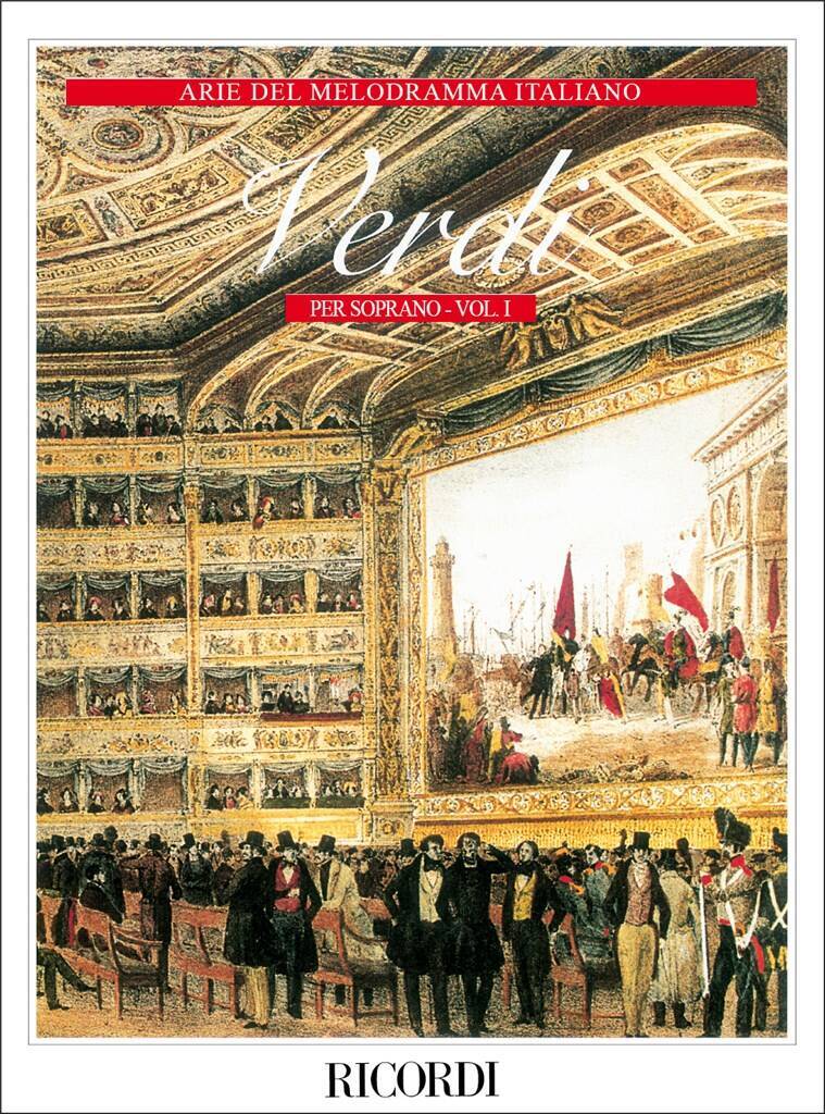 Knjiga ARIE PER SOPRANO CHANT GIUSEPPE VERDI